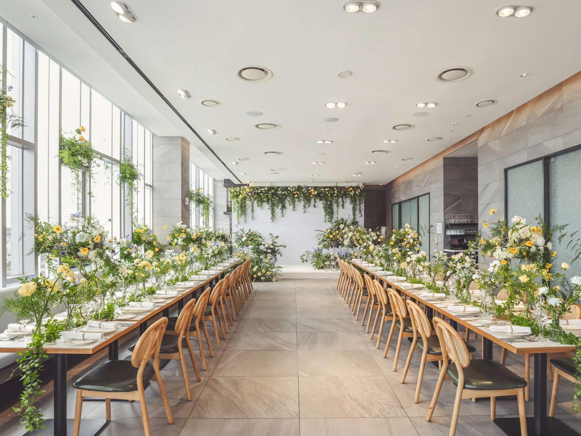 Novotel Ambassador Seoul Dongdaemun Hotels & Residences Buitenkant foto The interior of the restaurant